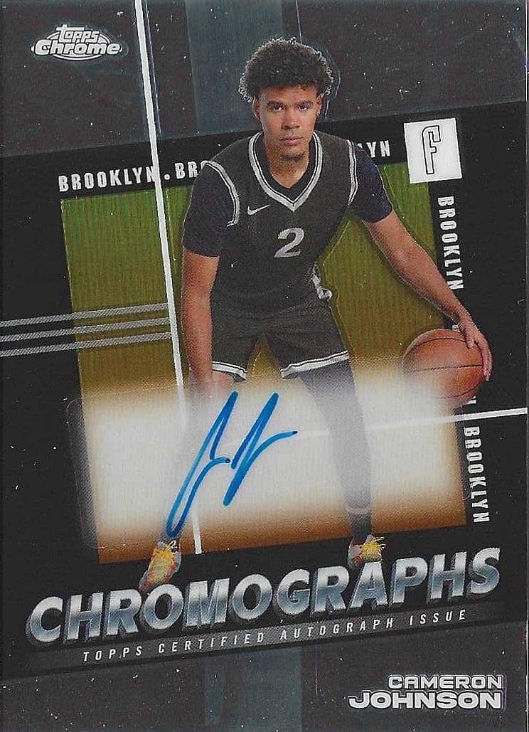 Cameron Johnson 2024 topps Topps Chrome
