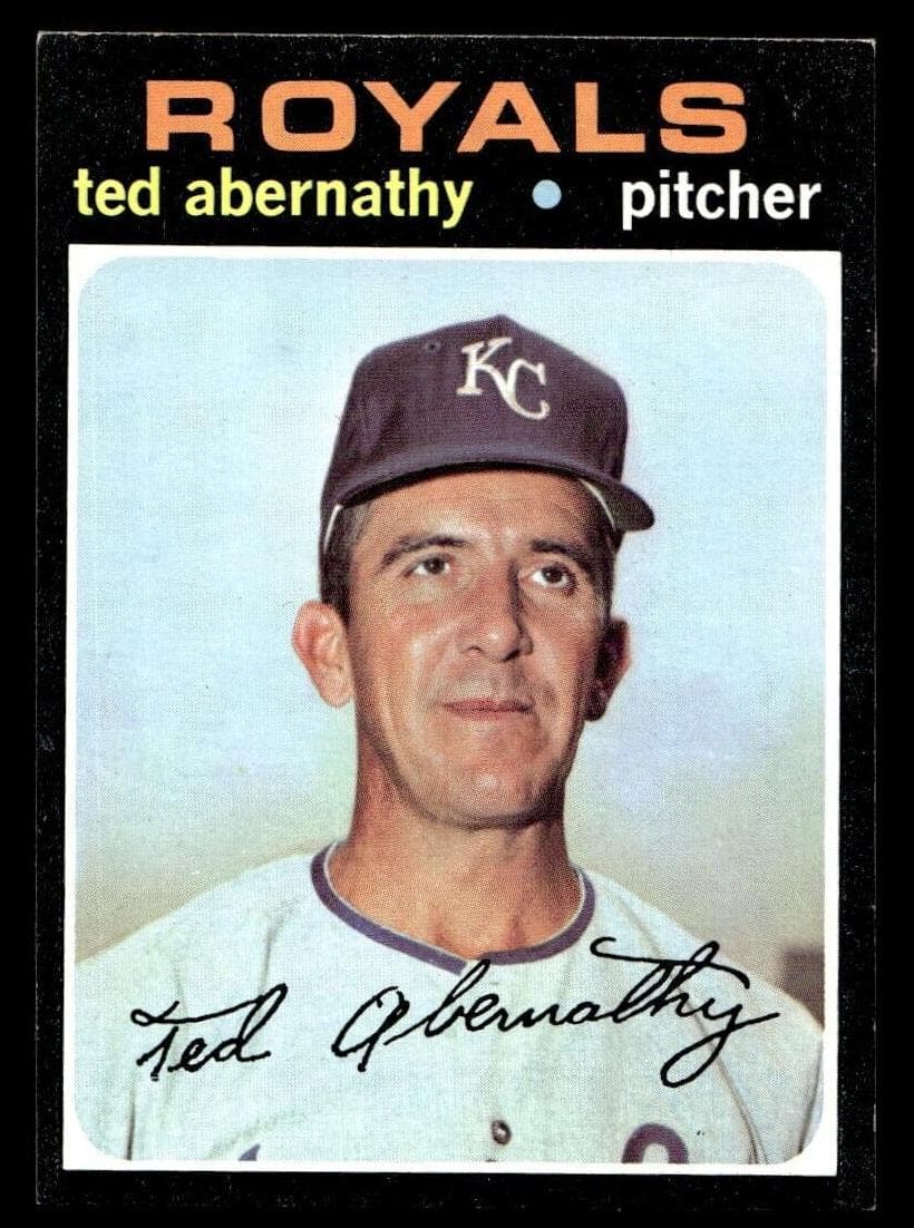 Ted Abernathy 1971 topps Topps