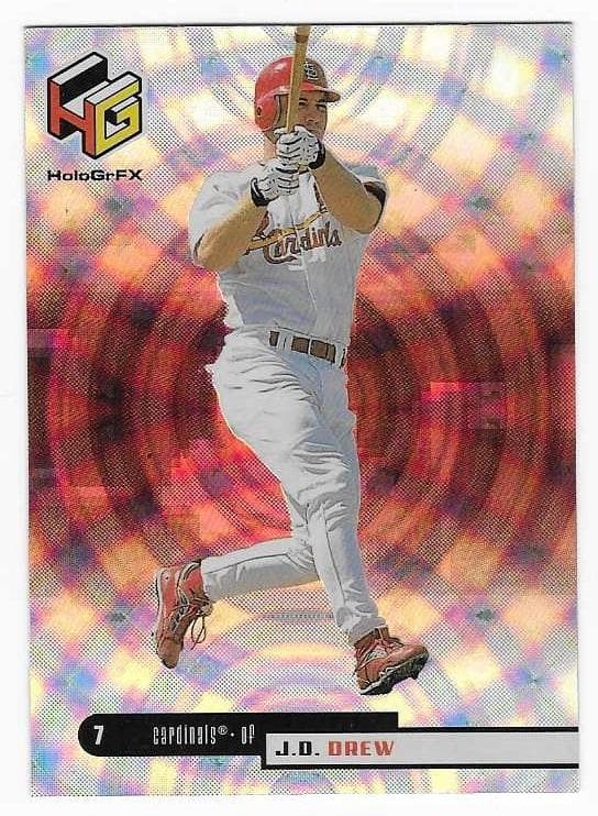 J.D. Drew 1999 upper-deck Upper Deck HoloGrFX