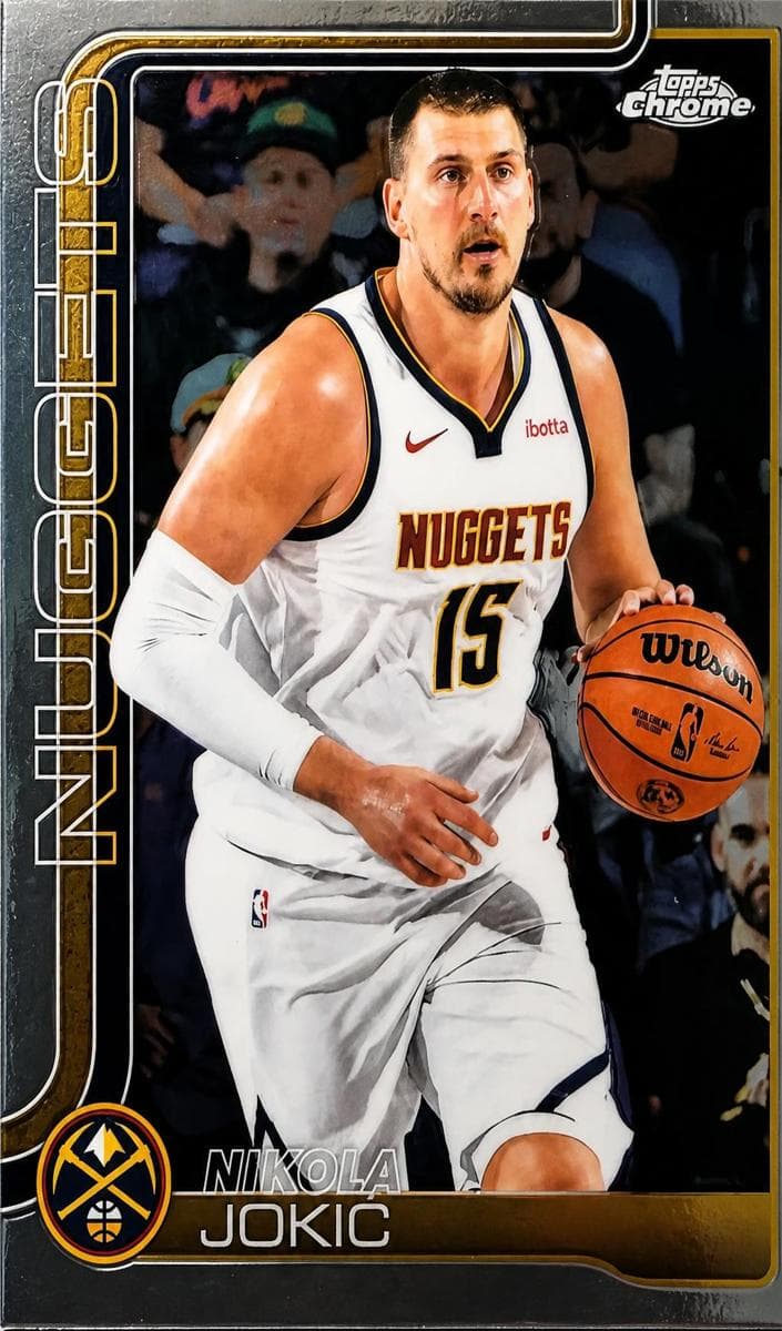Nikola Jokic 2025 topps Topps Chrome