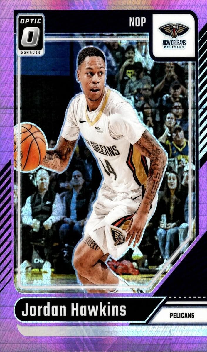 Jordan Hawkins 2024 panini Donruss Optic