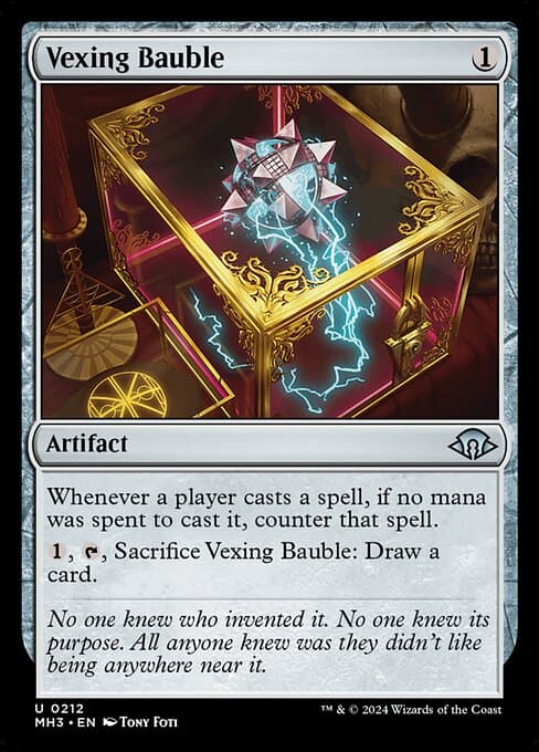 Vexing Bauble 2024 Magic: The Gathering Modern Horizons 3