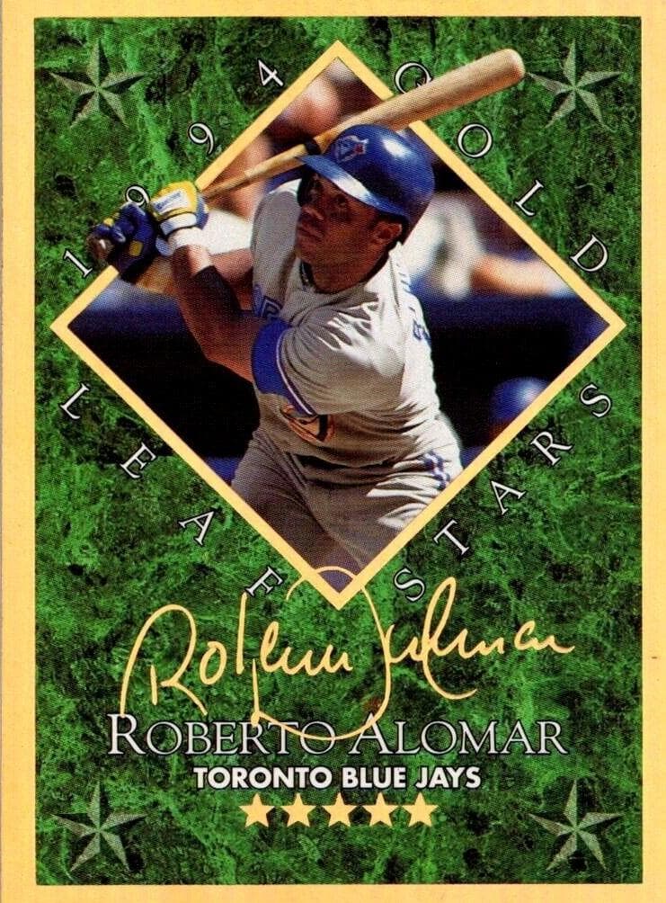 Roberto Alomar 1994 leaf Leaf