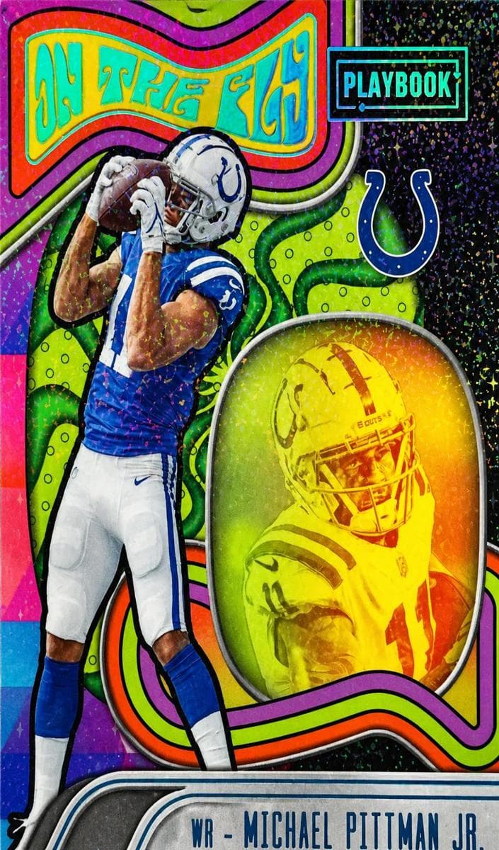 Michael Pittman Jr 2022 panini Panini Playbook