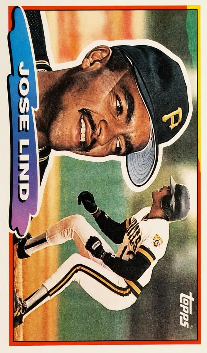 Jose Lind 1988 topps