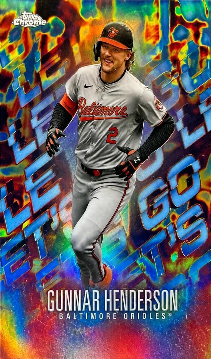 Gunnar Henderson 2024 topps Topps Chrome Update