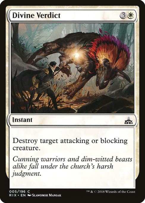 Divine Verdict 2017 Magic: The Gathering