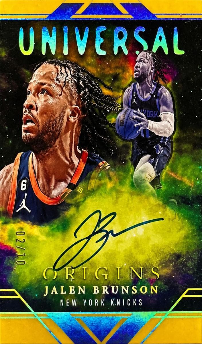 Jalen Brunson 2023 panini