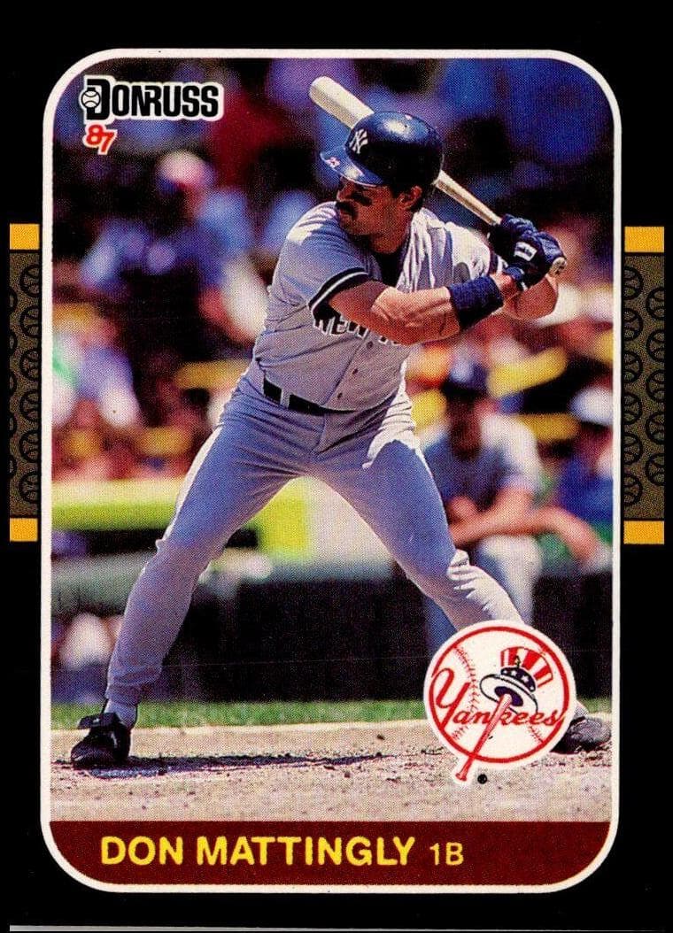 Don Mattingly 1987 leaf
