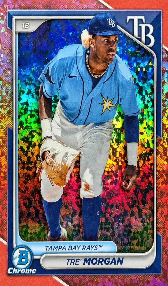Tre' Morgan 2024 bowman Bowman Chrome Prospects