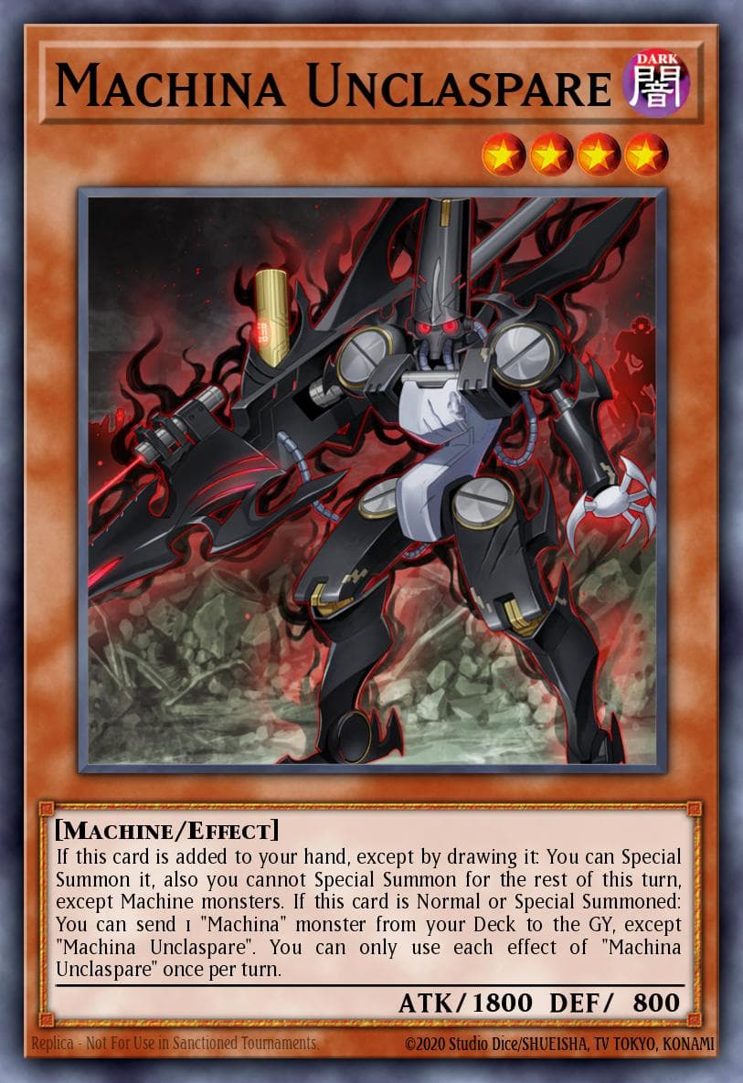 Machina Unclaspare #BLVO-EN027