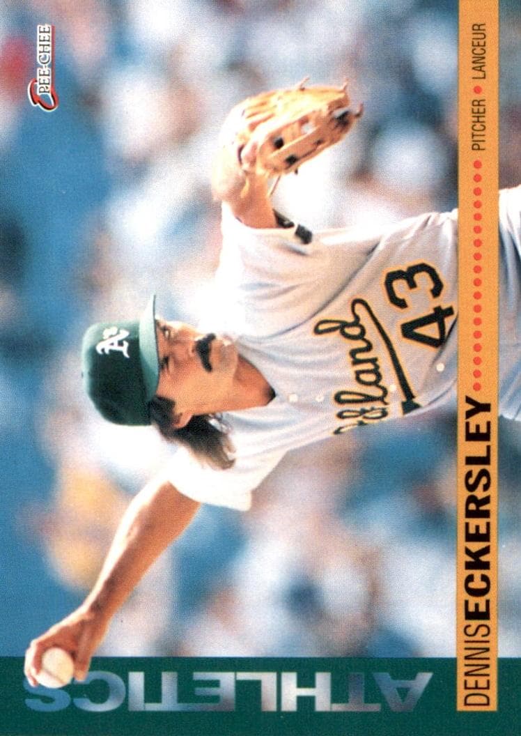 Dennis Eckersley 1994 topps O-Pee-Chee