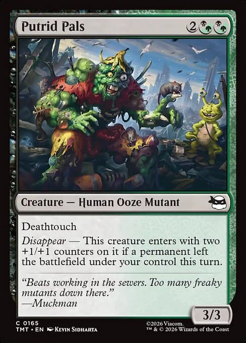 Putrid Pals 2026 Magic: The Gathering Teenage Mutant Ninja Turtles