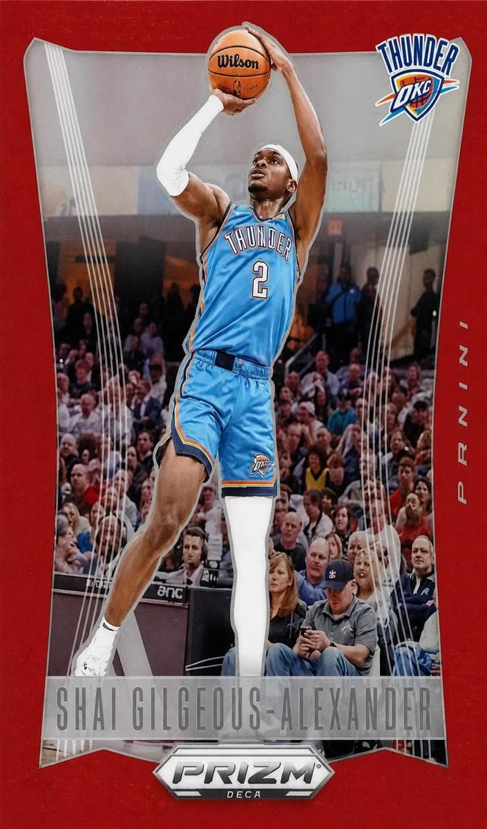 Shai Gilgeous-Alexander 2023 panini Panini Prizm Deca
