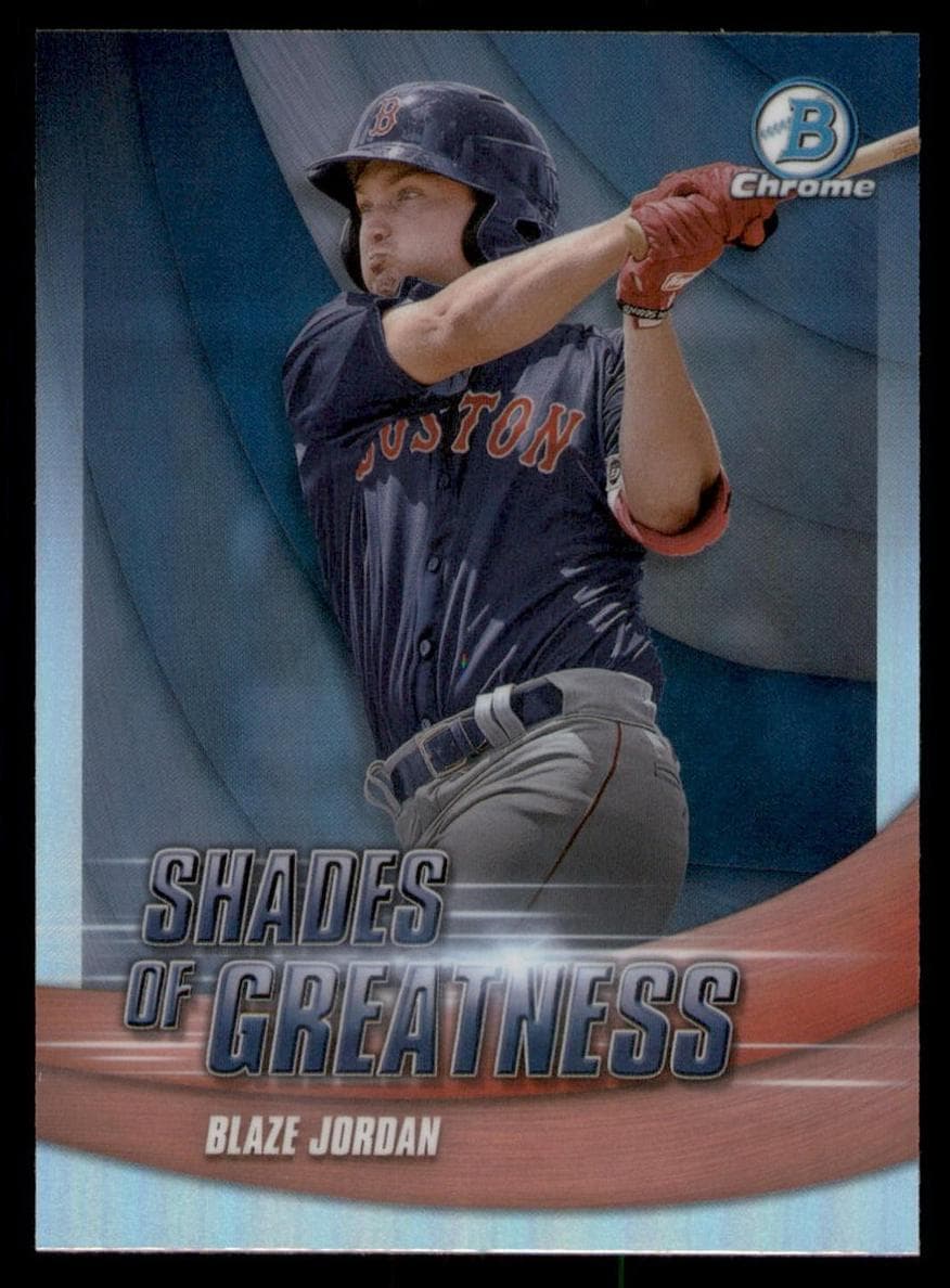 Blaze Jordan 2022 bowman Bowman Chrome