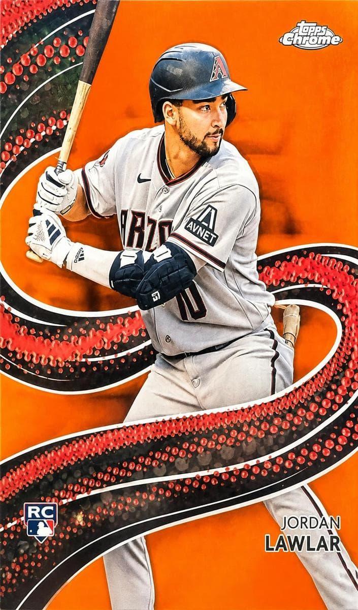 Jordan Lawlar 2024 topps Topps Chrome