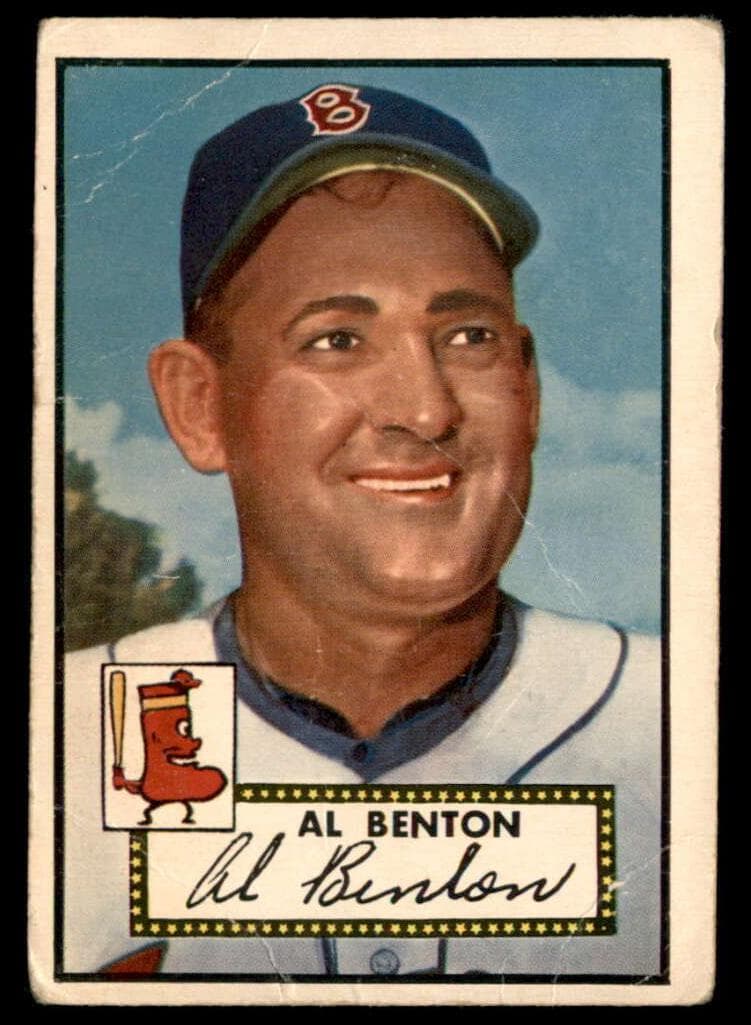Al Benton 1952 topps Topps
