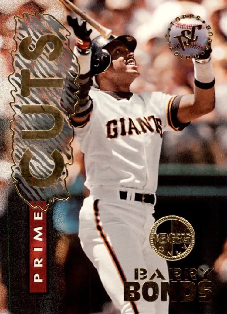 Barry Bonds 1996 unknown Stadium Club