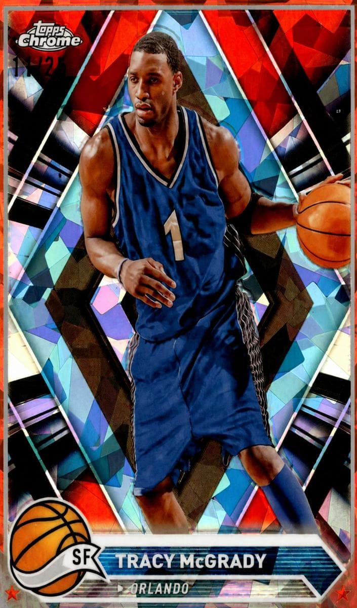 Tracy McGrady 2023 topps Topps Chrome Sapphire Edition