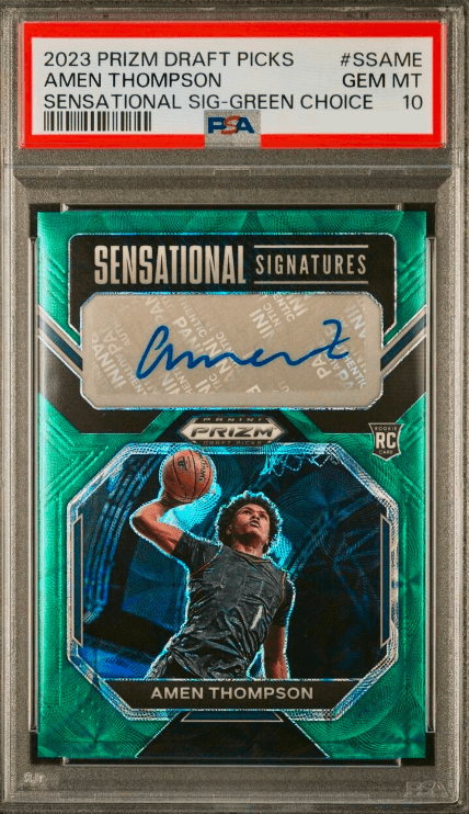 Amen Thompson 2023 panini Panini Prizm Draft Picks