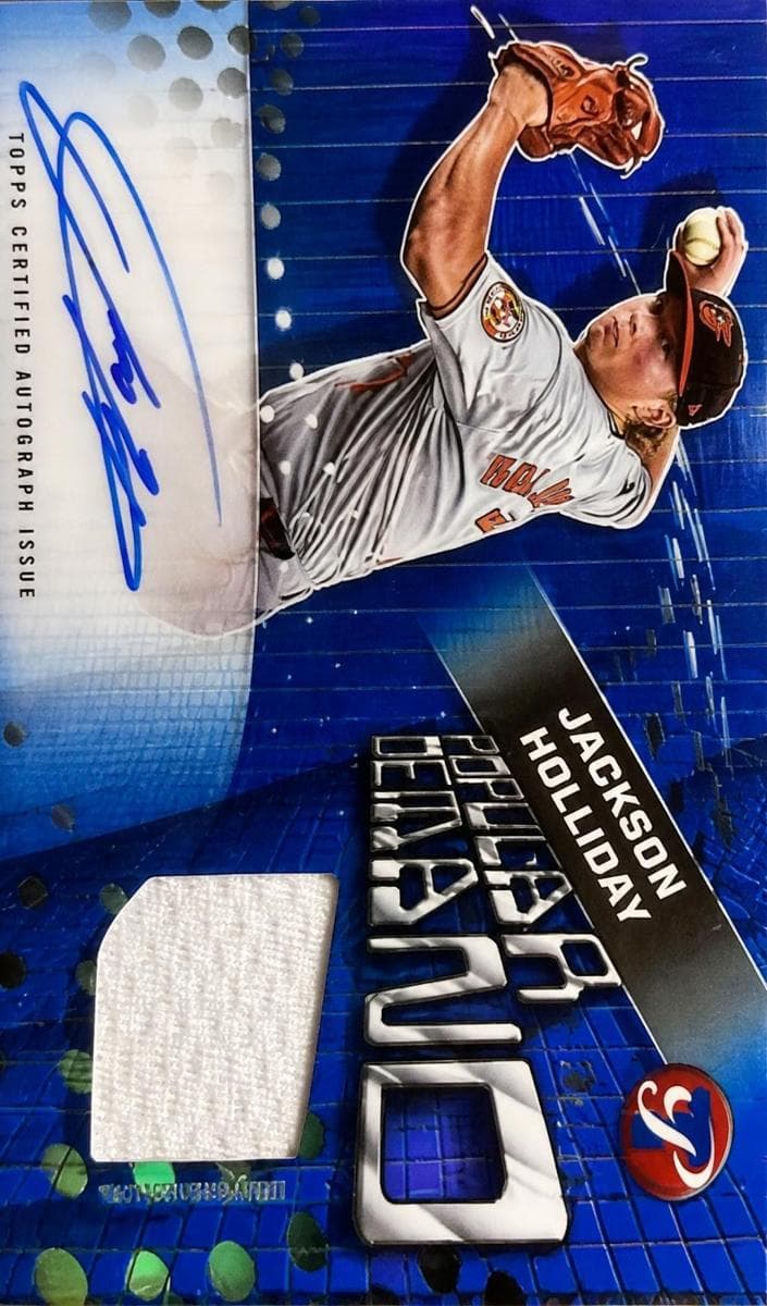 Jackson Holliday 2025 topps Topps Pristine