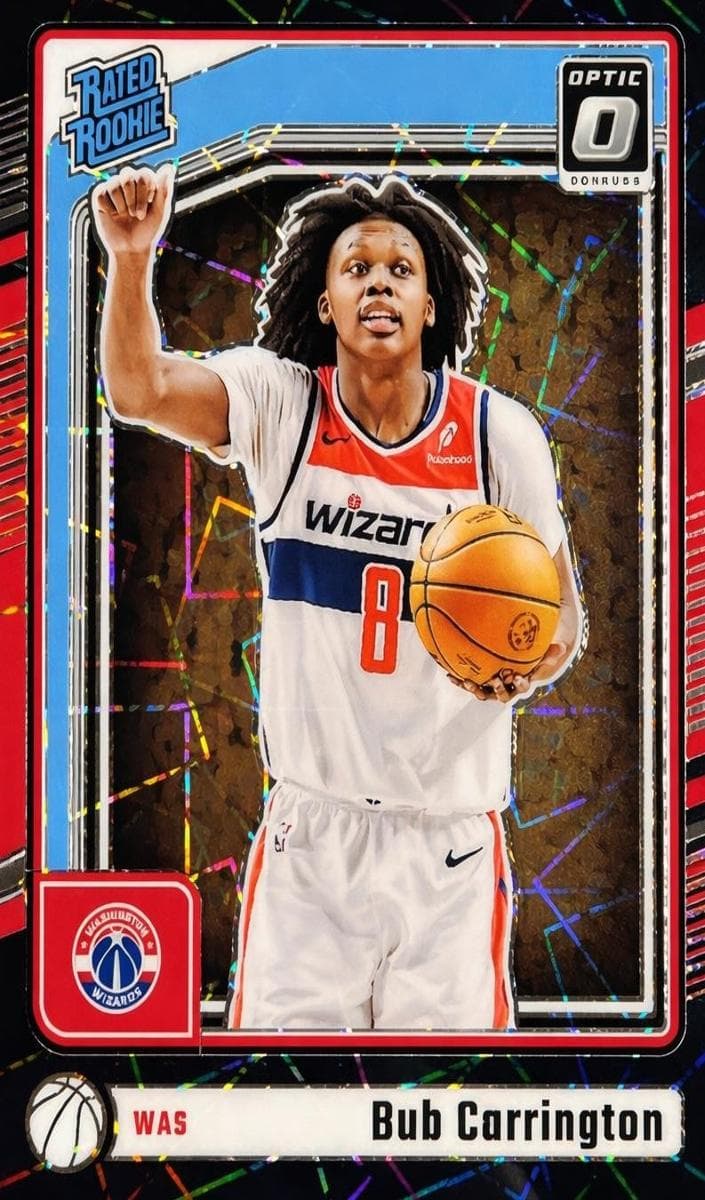 Bub Carrington 2024 panini Donruss Optic