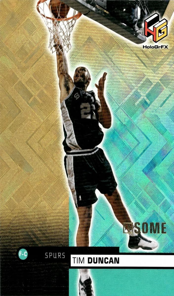 Tim Duncan 1999 upper-deck Hologrfx