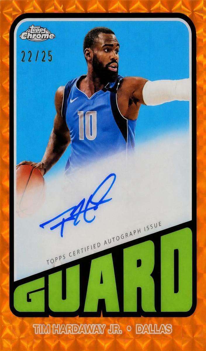 Tim Hardaway Jr. 2023 topps Topps Chrome