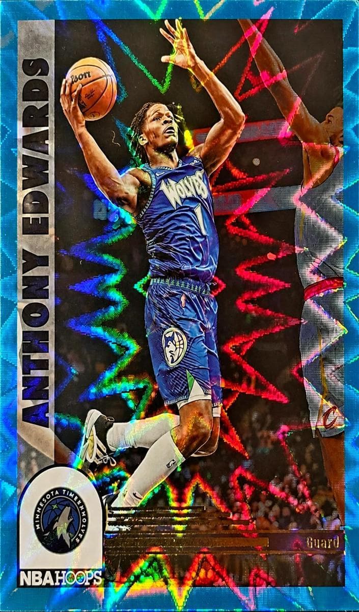 Anthony Edwards 2022 panini Hoops Winter