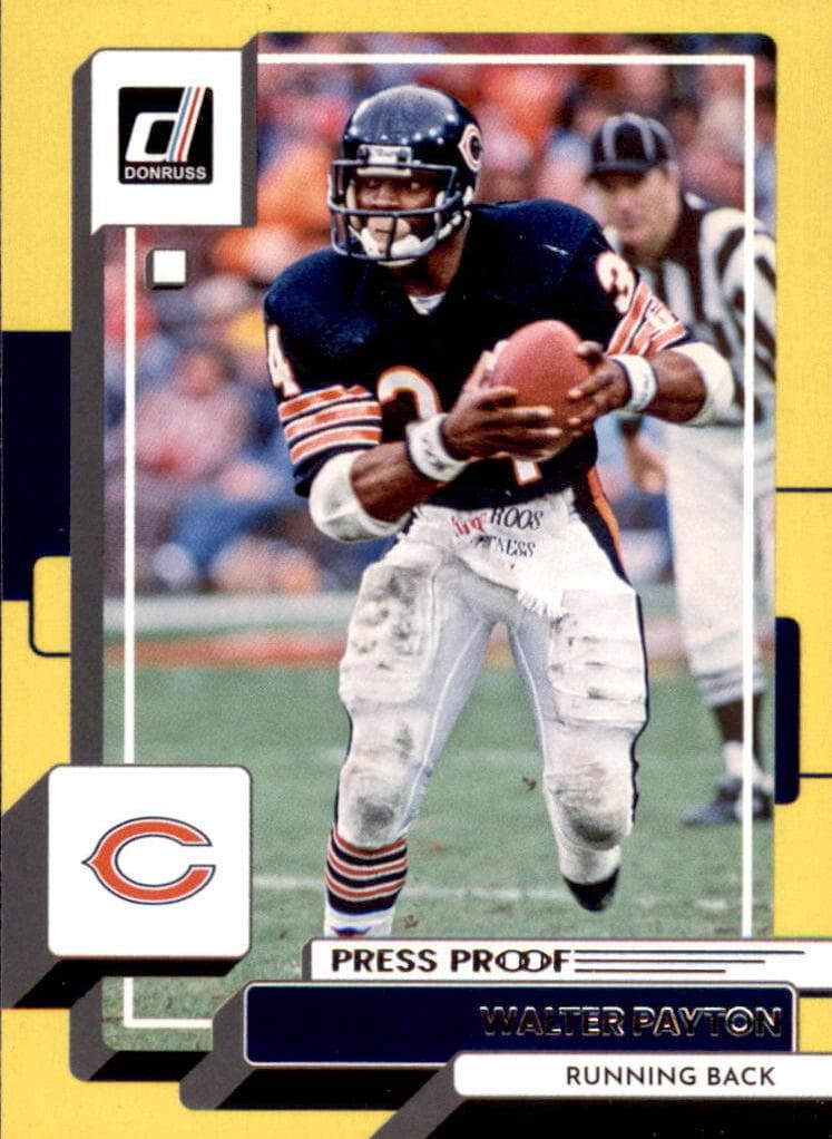 Walter Payton 2022 panini Panini Donruss