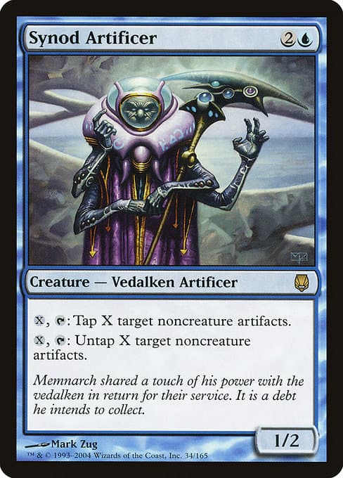 Synod Artificer 2004 Magic: The Gathering Darksteel