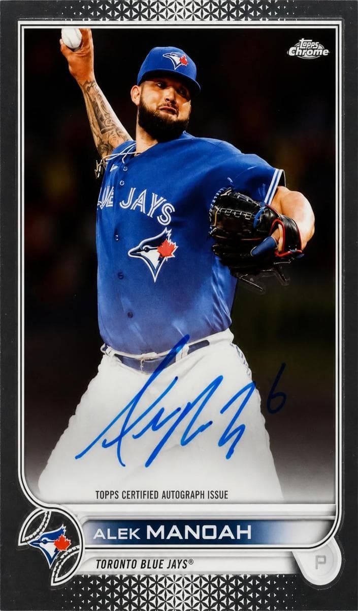 Alek Manoah 2022 topps Topps Chrome