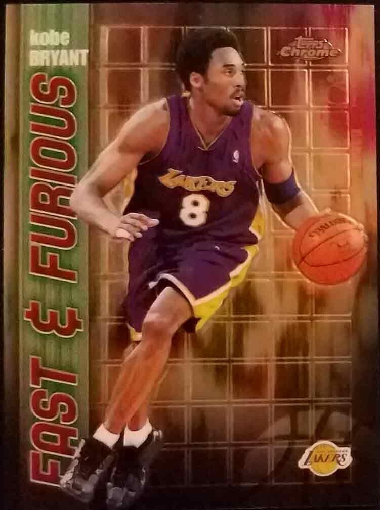 Kobe Bryant 2001 topps Topps Chrome