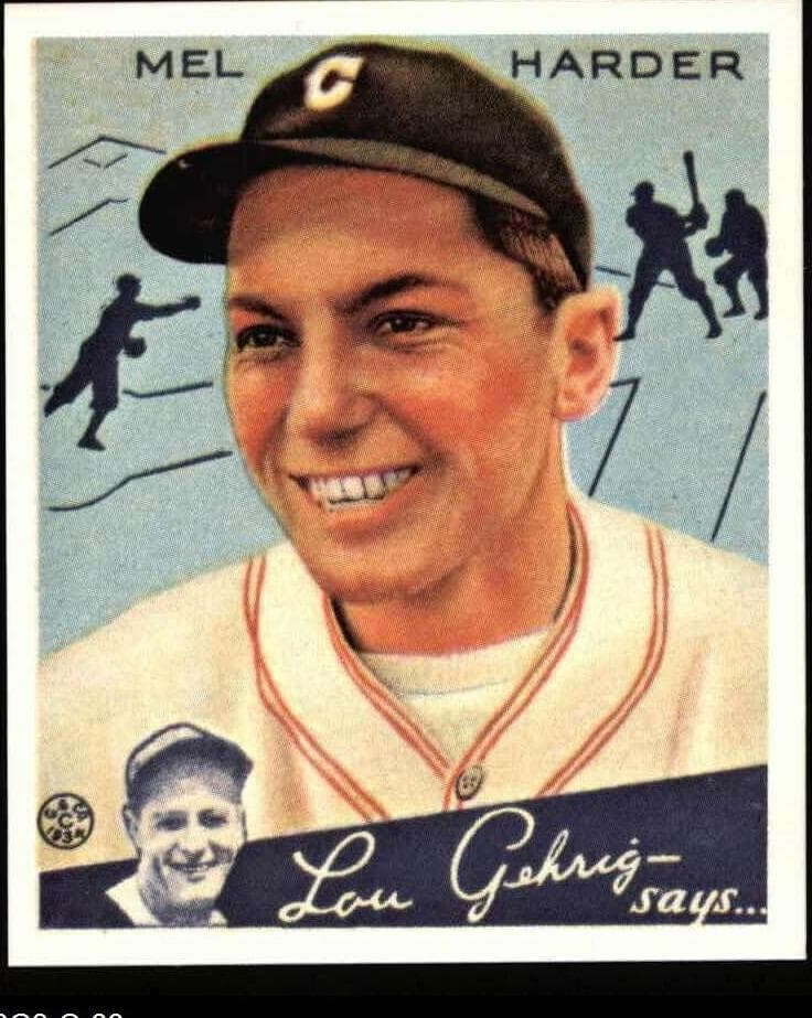 Mel Harder 1934 unknown Goudey