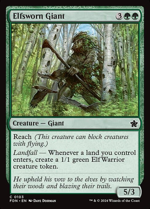 Elfsworn Giant #103