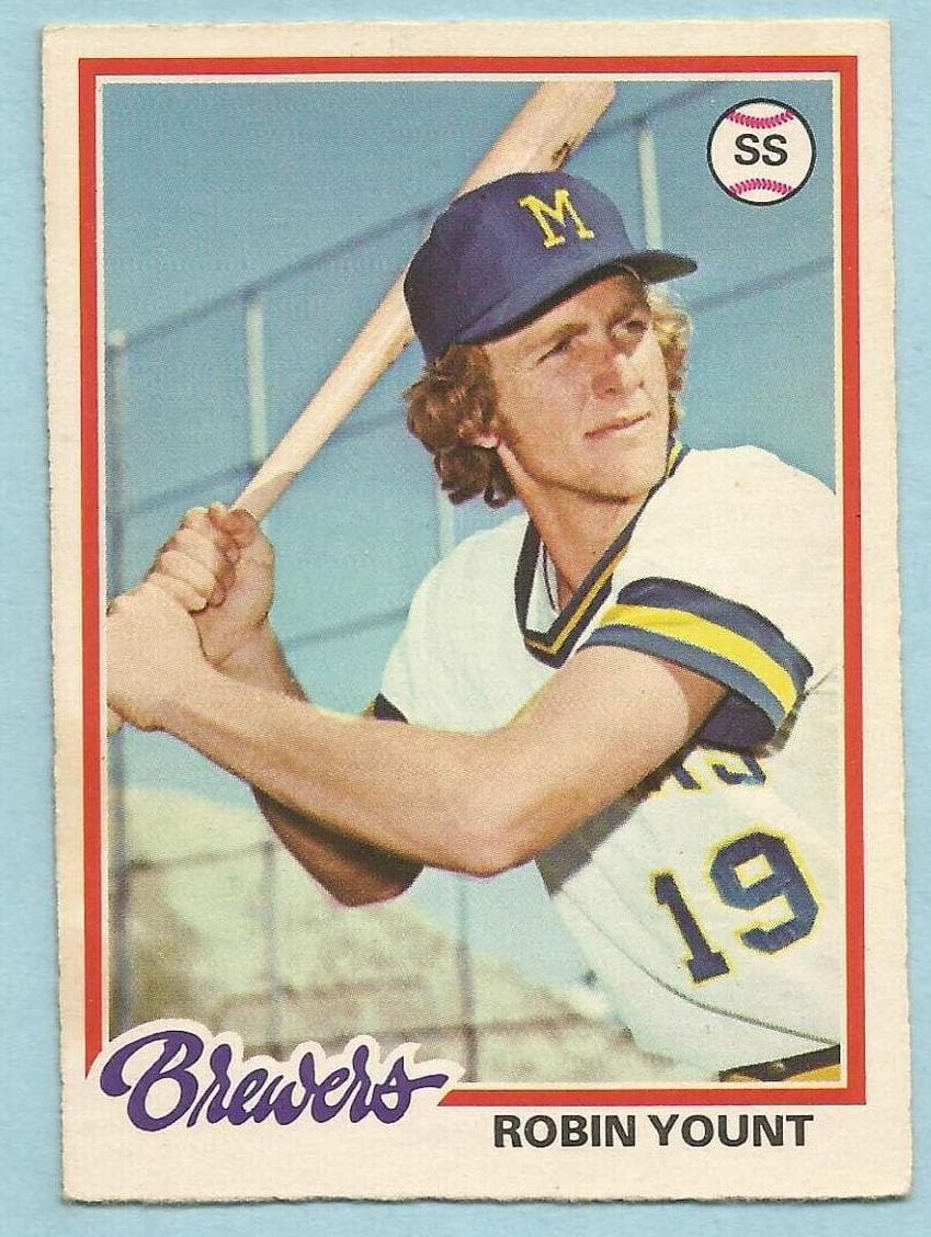 Robin Yount 1978 topps O-Pee-Chee