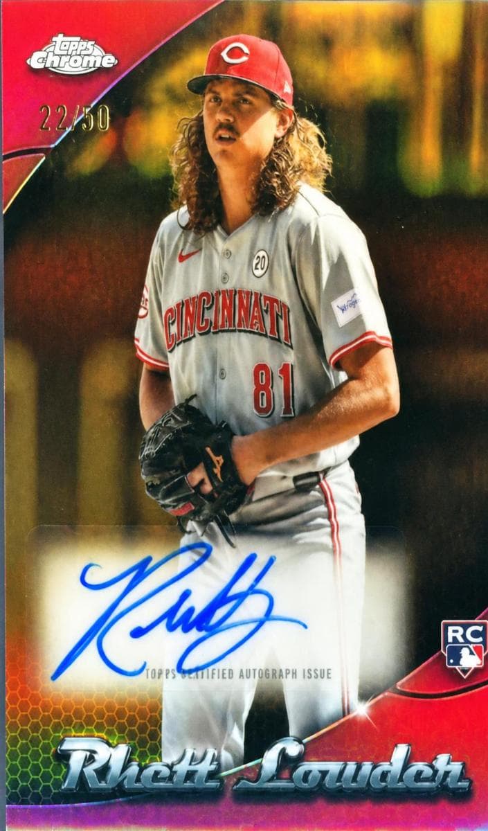Rhett Lowder 2025 topps Topps Chrome Update