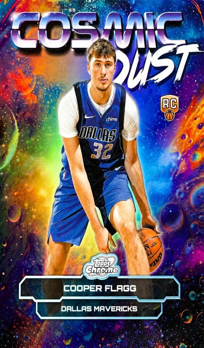 Cooper Flagg 2025 topps Topps Cosmic Chrome