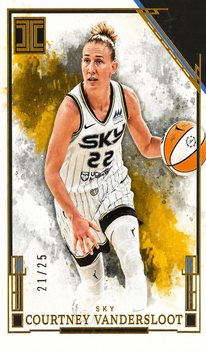 Courtney Vandersloot 2025 panini Panini WNBA Impeccable