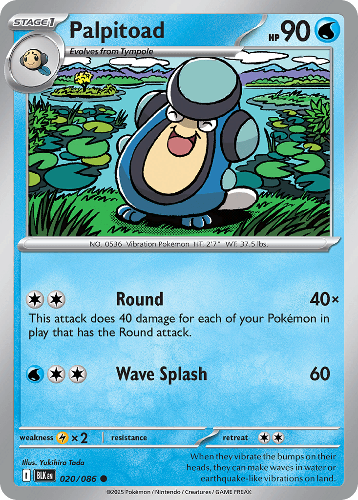 Palpitoad 2025 Pokemon
