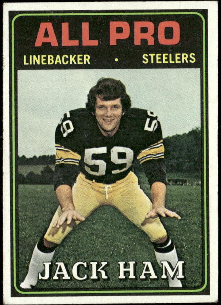 Jack Ham 1974 topps Topps