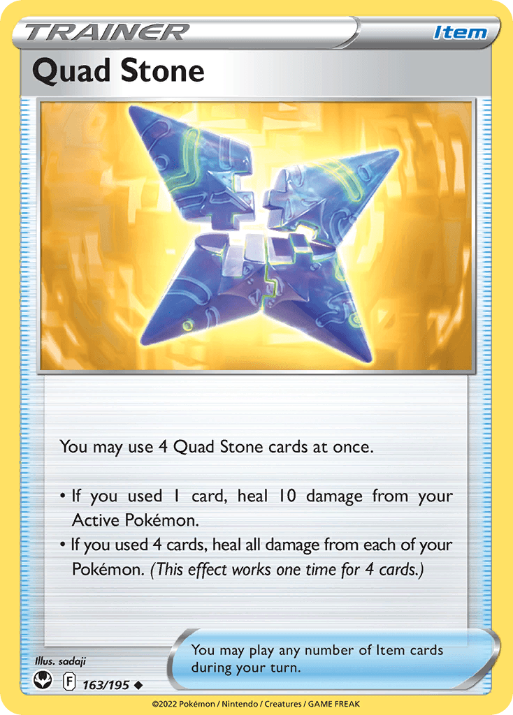 Quad Stone 2022 Pokemon Japanese Paradigm Trigger