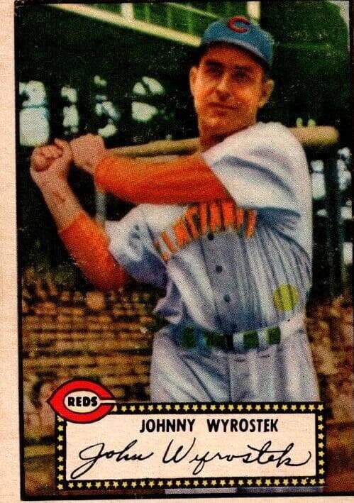 Johnny Wyrostek 1952 topps Topps