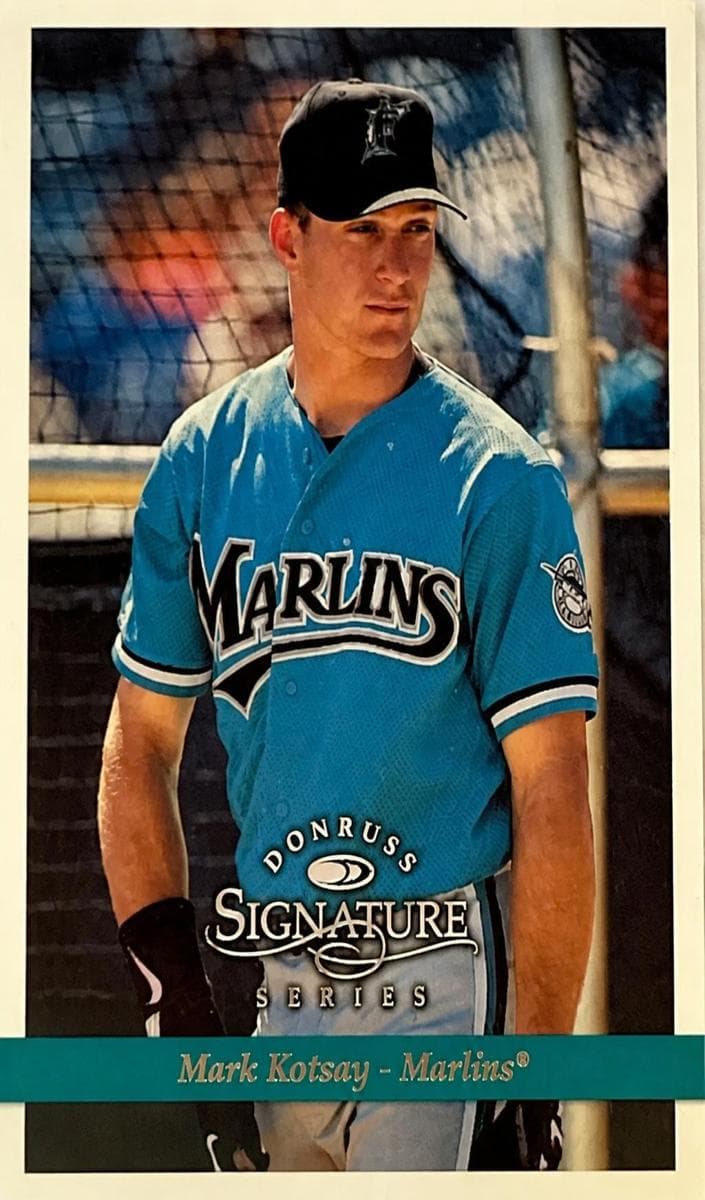 Mark Kotsay 1997 panini Donruss Signature Series