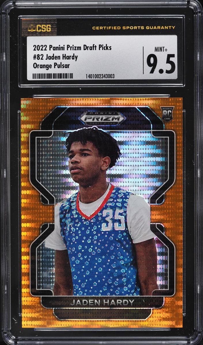 Jaden Hardy 2022 panini Panini Prizm Draft Picks