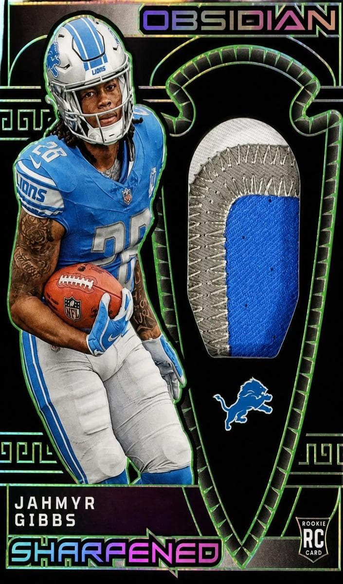 Jahmyr Gibbs 2023 panini Obsidian