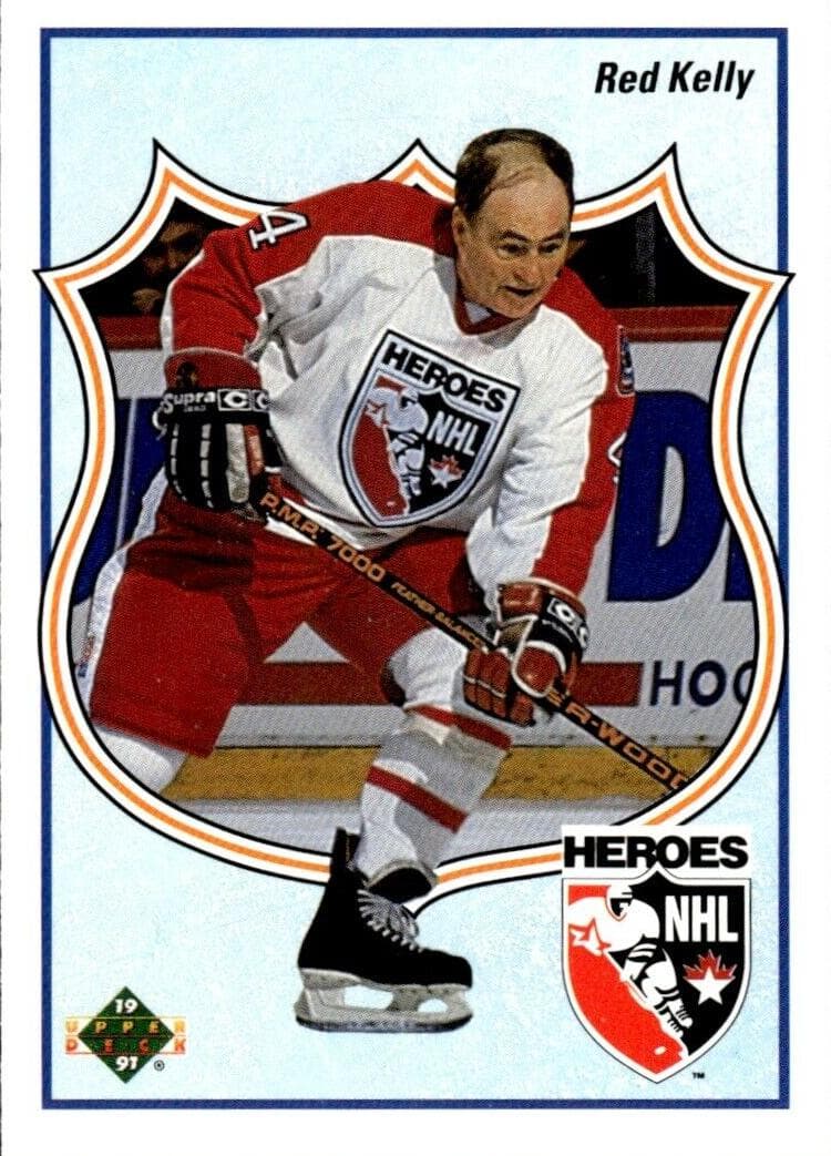 Red Kelly trading card