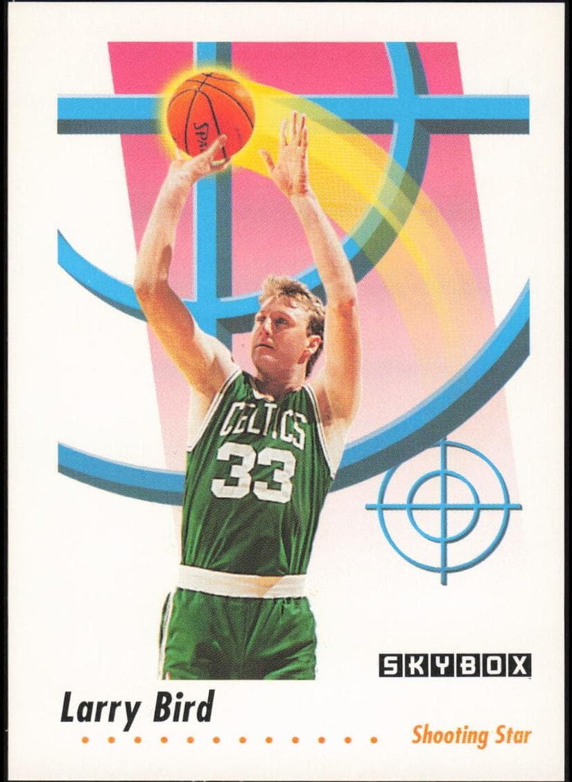 Larry Bird 1991 fleer SkyBox