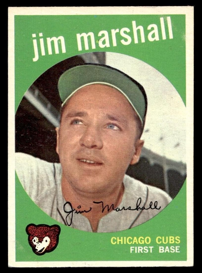 Jim Marshall 1959 topps Topps