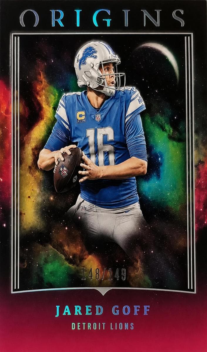 Jared Goff 2023 panini Panini Origins